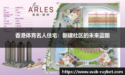 香港体育名人住宅：新建社区的未来蓝图